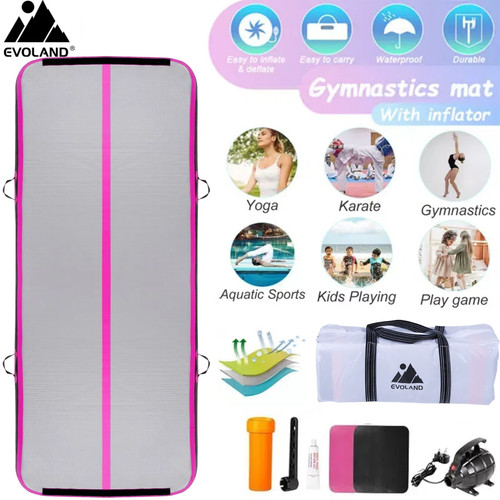 10ft inflatable air mat - inflatable, track