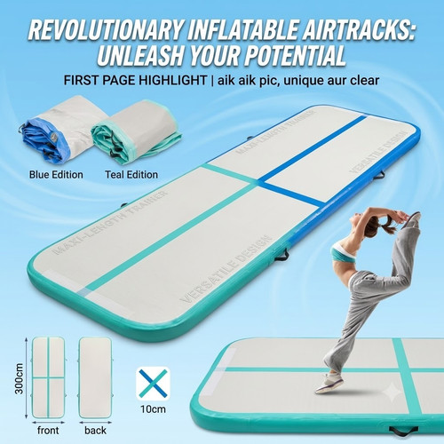 10ft inflatable air track mat - 10ft,